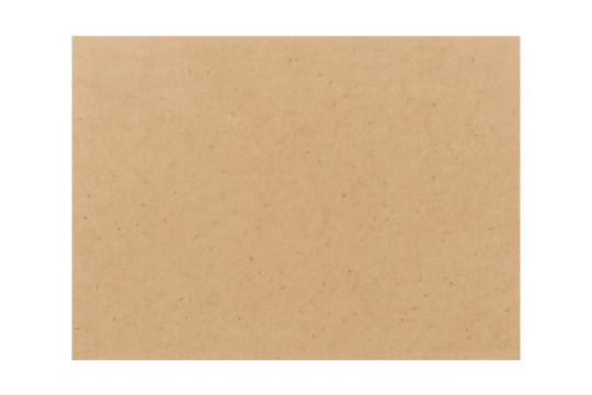 Brown craft paper texture background transparent