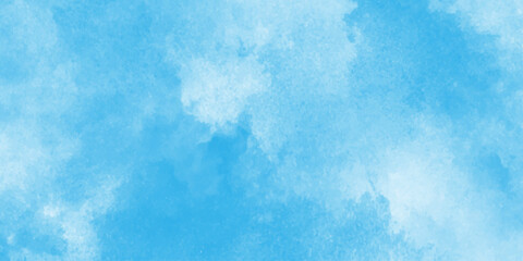 Obraz premium abstract blue watercolor splash stroke background,watercolor paper textured for design template,Digital paint for template or any design,Light blue background with watercolor.