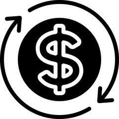 Money Cycle ROI Icon