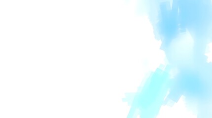 Abstract Minimalist Blue Watercolor Brushstroke Gradient Background for Creative Design