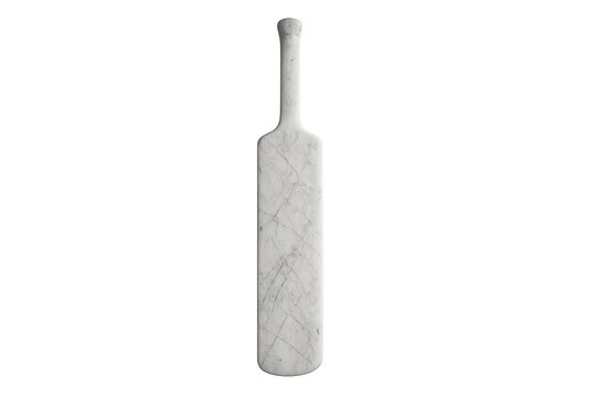 Cricket bat made from white marble stone