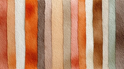 Vertical pastel watercolor stripes artistic background