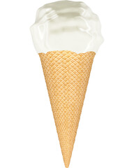 Ice Cream Cone, transparent background