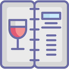 Burger Recipe Icon – Cooking Instructions, Homemade Burger Guide, Food Preparation Symbol
