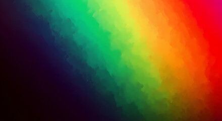 Vibrant rainbow gradient background with a watercolor effect, showcasing a spectrum of colors from red to violet in a diagonal pattern