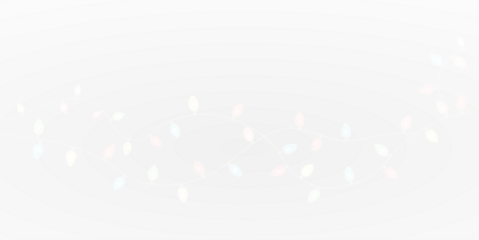 Enhance your photos with a glowing sparkle using this PNG overlay of colorful string lights for festive images
