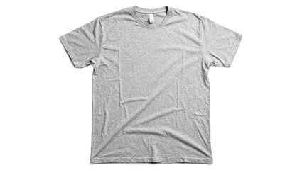 Folded grey heather t shirt