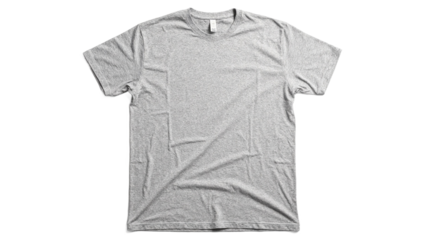 Folded grey heather t shirt