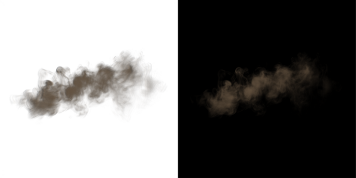 Enhance your projects with this soft powder explosion overlay, featuring a realistic dusty atmosphere.