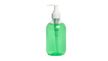 Generic green dish soap bottle