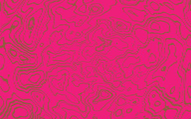 Topographical map design with color and text elements