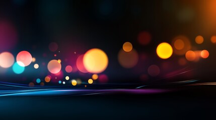 Vibrant light show digital artwork abstract background colorful bokeh artistic viewpoint inspiration for modern design