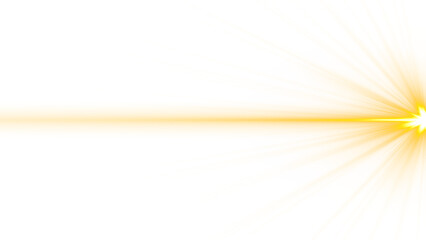 金色のひらめき、閃光のエフェクト背景