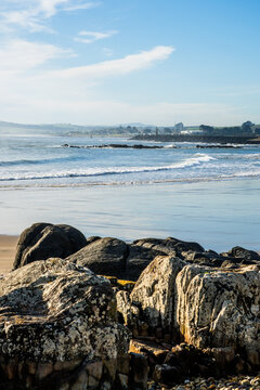 Overlooking the ocean in Devonport, Tasmania