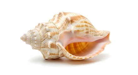 Seashell isolated on white background