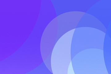 Abstract Purple and Blue Overlapping Circles Background Design for Presentations