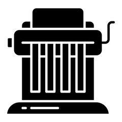 Vector design of pasta machine 