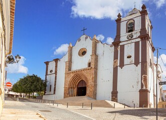Fototapeta premium Silves Cathedral facade Algarve Portugal