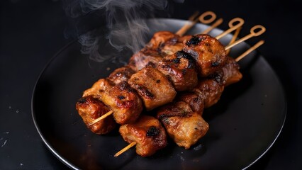 Bar B Q on white background