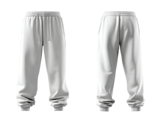 Comfortable white sweatpants offer style and ease for everyday fashion or athletic wear, perfect for casual looks or lounging at home with ultimate relaxation