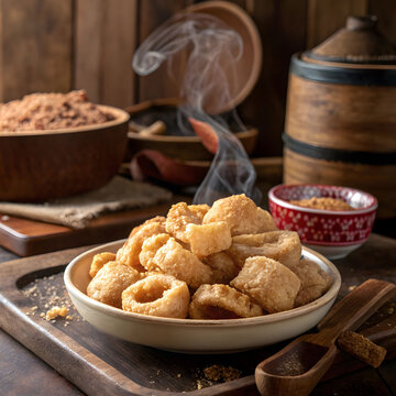 pork rinds torresmo typical brazilian food