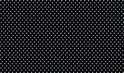 black background with white dots