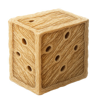 Cell wall made of cellulose fibers with plasmodesmata channels.