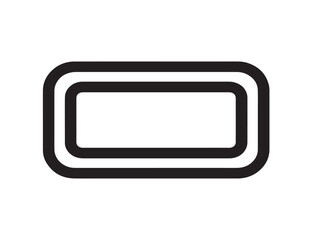 Elegant voucher illustration in modern promotional line art