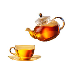 Warm Amber Tones Beverage Concept for Advertisements and Blogs