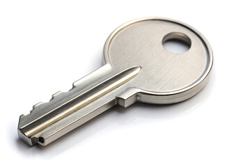 key on white background