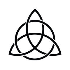 Celtic Trinity Knot, Triquetra Logo