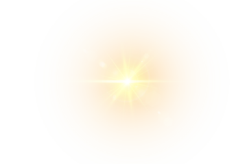 Abstract glowing sun rays with soft radiant beams and warm yellow light.

