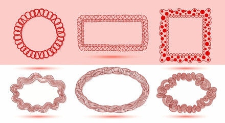 Decorative Frames and Borders Intricate Designs for Graphic Projects