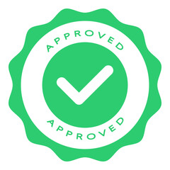 Approved  badge icon