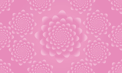 Luxury abstract pink color flower background design 