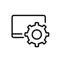 Obraz premium Digital Setup Process Design