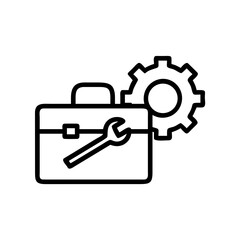 Tool Box Setup Icon Design