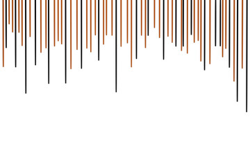 barcode made of colorful splashes on white