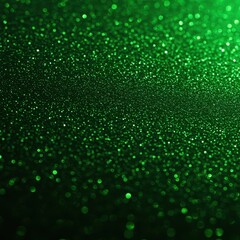 A luxurious green sparkle background, shimmering with radiant emerald, jade, and neon green tones.
