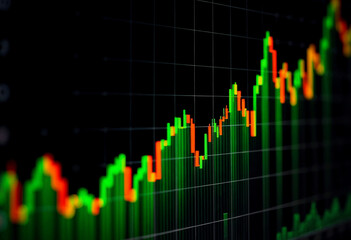 stock market graph wallpaper