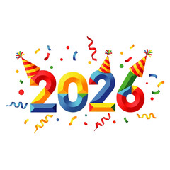 Obraz premium New Year