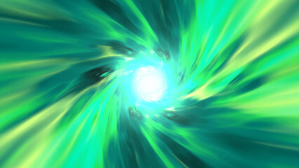 放射状に広がる光の背景