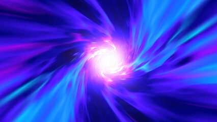 放射状に広がる光の背景
