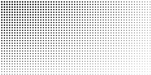 Background with monochrome dotted texture. Polka dot pattern template vector dots pattern