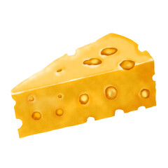 Cheese Illustration Digital Drawing