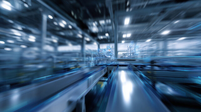 Futuristic factory thermal and digital visualization of automated production systems factory, automation, digital, smart factory, innovation, robotics, technology, energy, producti