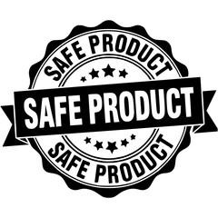 Obraz premium Assurance seal promoting safe product quality, excellent choice badge for guaranteed reliability