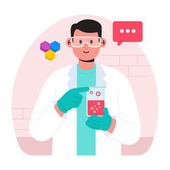 DNA Report PNG file on transparent background