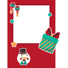 Christmas Polaroid Frame