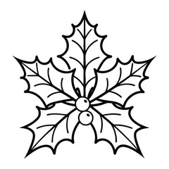 vector illustration of a christmas tree